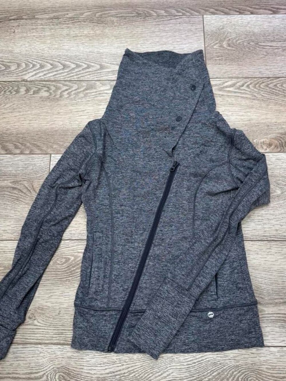 Lorna Jane Canyon Marl Christie Excel Zip-Through Jacket
